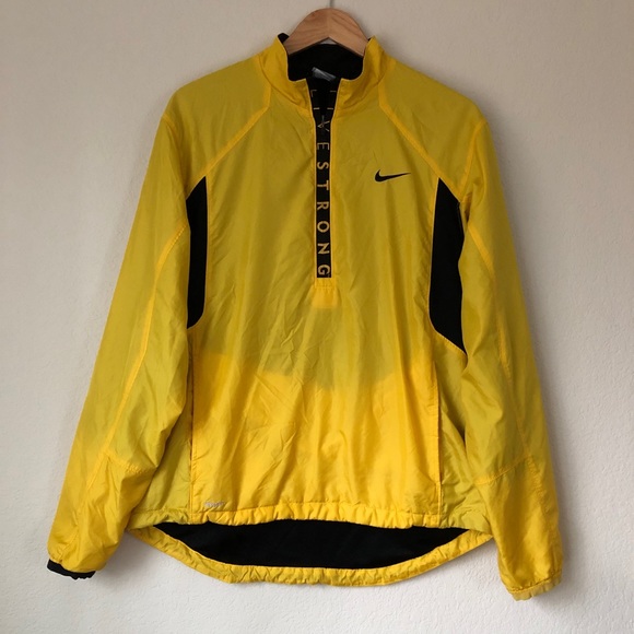 Nike Livestrong Half Zip Windbreaker 